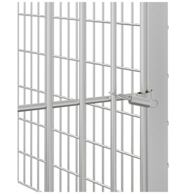 Berkfield 6-Panel Rabbit Cage 54x60 cm Galvanised Iron