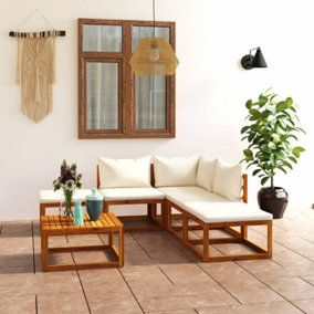 Berkfield 6 Piece Garden Lounge Set with Cushions Solid Wood Acacia (UK/IE/FI/NO only)