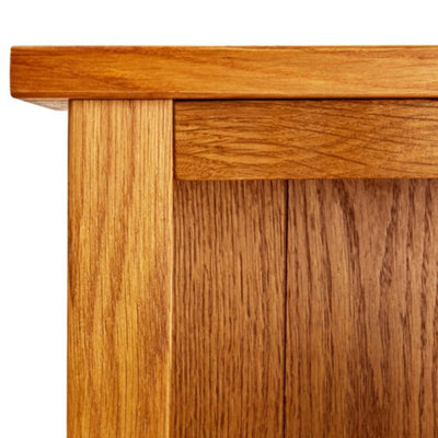 Berkfield 6-Tier Bookcase 80x22.5x180 cm Solid Oak Wood