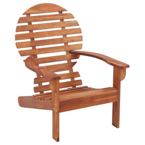 Berkfield Adirondack Chair Solid Acacia Wood