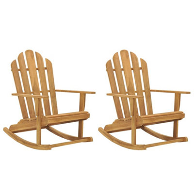 Composite adirondack deals rocking chairs