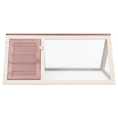 Berkfield Animal Rabbit Cage Brown Wood