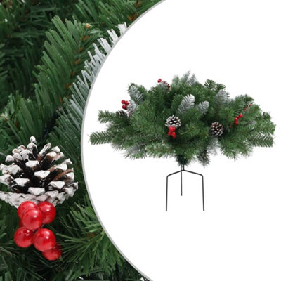 Berkfield Artificial Pathway Christmas Tree with Green 40 cm PVC Price Comparisons | Compare The Build