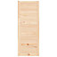 Berkfield Barn Door 80x1.8x204.5 cm Solid Wood Pine