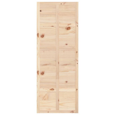 Berkfield Barn Door 80x1.8x214 cm Solid Wood Pine