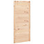 Berkfield Barn Door 90x1.8x204.5 cm Solid Wood Pine