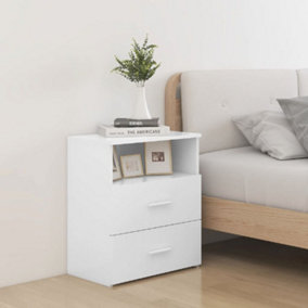 Berkfield Bed Cabinet White 50x32x60 cm