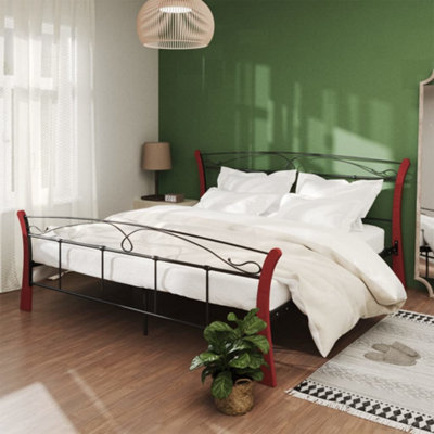 Super king metal store bed frame