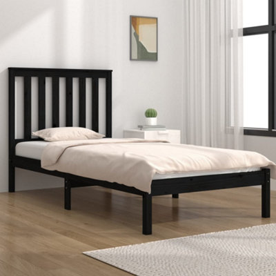 Pine wood store twin bed frame