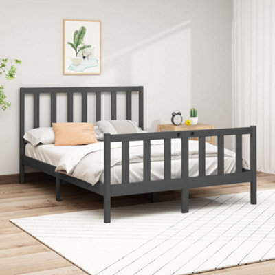 Hardwood twin store bed frame