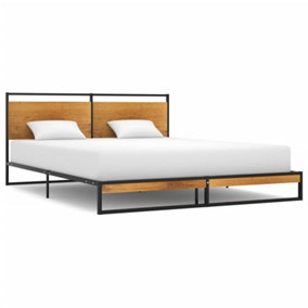Berkfield Bed Frame Metal 140x200 cm