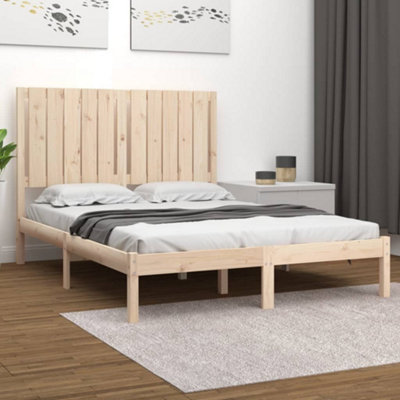 Diy solid deals wood bed frame