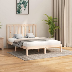 Berkfield Bed Frame Solid Wood 160x200 cm