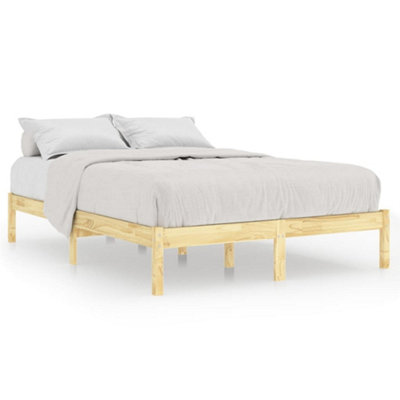 Berkfield Bed Frame Solid Wood 180x200 cm Super King Size