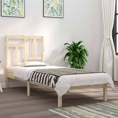 Twin xl deals wood bed frame