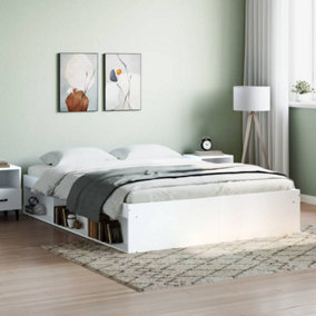 Berkfield Bed Frame White 160x200 cm