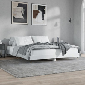 Berkfield Bed Frame White 180x200 cm 6FT Super King Engineered Wood
