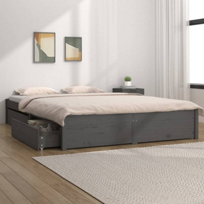 160x200 bed deals frame with storage