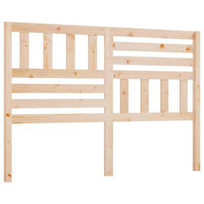 Berkfield Bed Headboard 166x4x100 cm Solid Wood Pine
