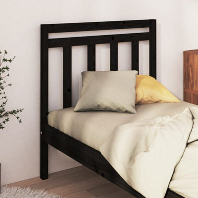 Diy black deals headboard