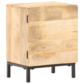 Berkfield Bedside Cabinet 40x30x51 cm Solid Mango Wood