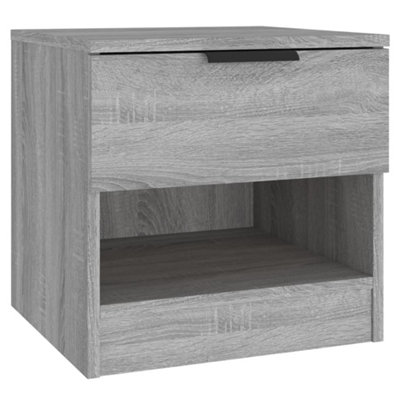 Berkfield Bedside Cabinet Grey Sonoma Engineered Wood