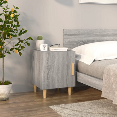 Berkfield Bedside Cabinet Grey Sonoma Engineered Wood