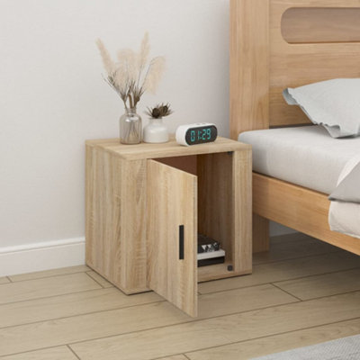 Berkfield Bedside Cabinet Sonoma Oak 50x39x47 cm