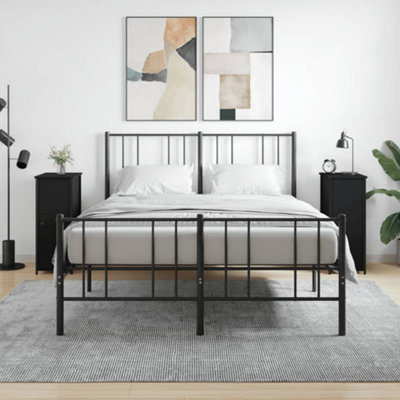 Berkfield Bedside Cabinets 2 pcs Black 32x42x80 cm Engineered Wood