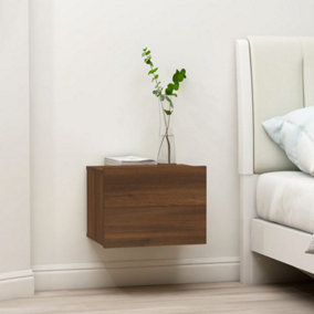 Berkfield Bedside Cabinets 2 pcs Brown Oak 40x30x30 cm Engineered Wood