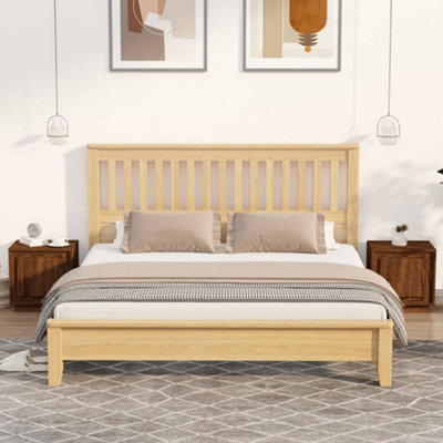 Berkfield Bedside Cabinets 2 pcs Brown Oak 44x35x45 cm Engineered Wood