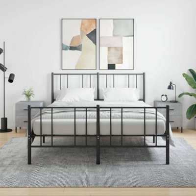 Berkfield Bedside Cabinets 2 pcs Concrete Grey 40x35x47.5 cm Engineered Wood