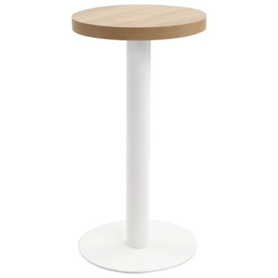 Berkfield Bistro Table Light Brown 40 cm MDF