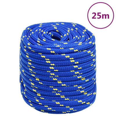 Berkfield Boat Rope Blue 18 mm 25 m Polypropylene