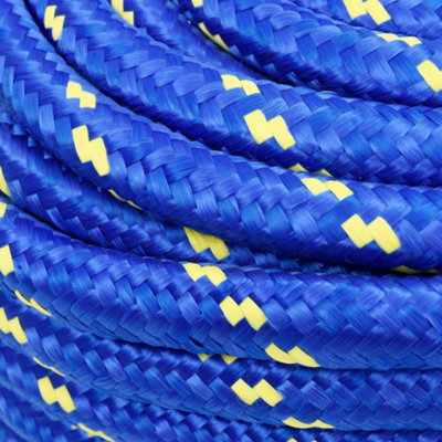 Berkfield Boat Rope Blue 20 mm 25 m Polypropylene