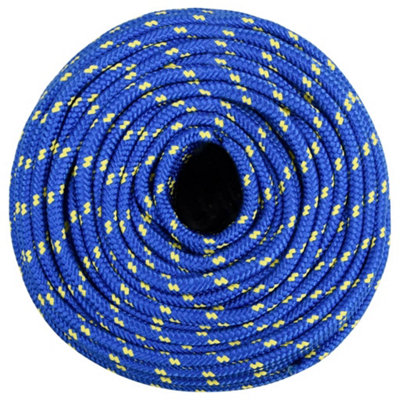 Berkfield Boat Rope Blue 8 mm 250 m Polypropylene