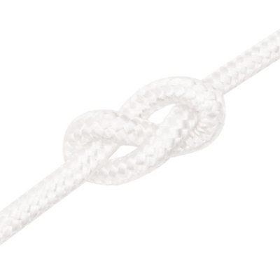 Berkfield Boat Rope Full White 14 mm 50 m Polypropylene
