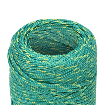 Berkfield Boat Rope Green 2 mm 500 m Polypropylene