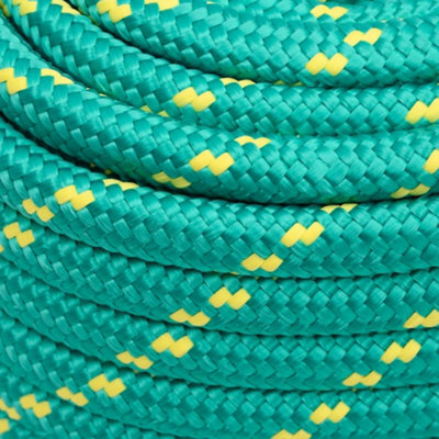 Berkfield Boat Rope Green 20 mm 100 m Polypropylene