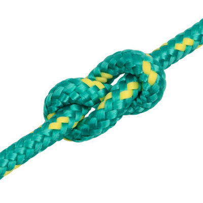 Berkfield Boat Rope Green 6 mm 250 m Polypropylene