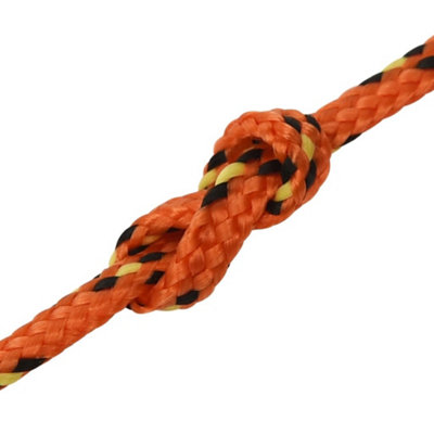 Berkfield Boat Rope Orange 2 mm 25 m Polypropylene