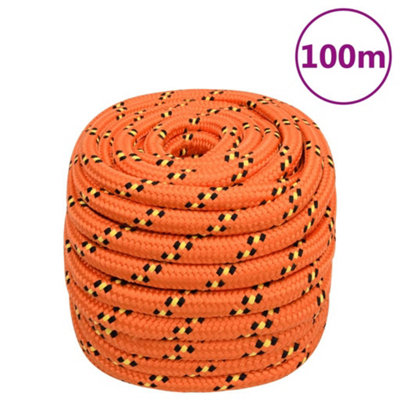 BERKFIELD BOAT ROPE ORANGE 20 MM 100 M POLYPROPYLENE