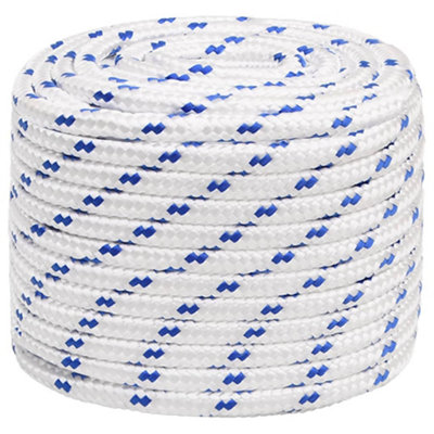Berkfield Boat Rope White 18 mm 100 m Polypropylene
