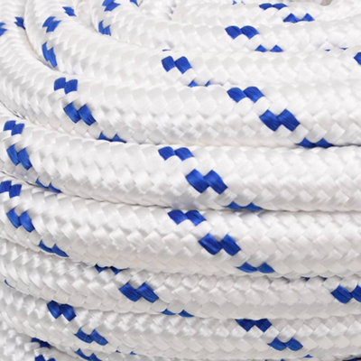 Berkfield Boat Rope White 20 mm 50 m Polypropylene