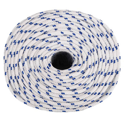 Berkfield Boat Rope White 6 mm 250 m Polypropylene