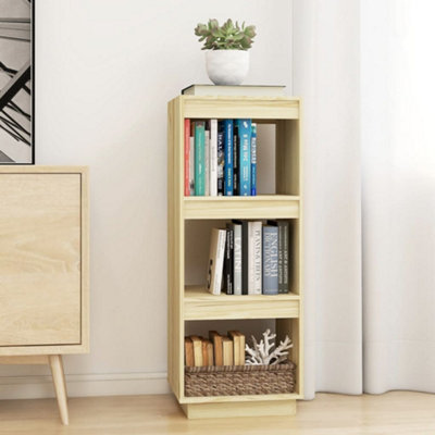 Berkfield Book Cabinet/Room Divider 40x35x103 cm Solid Pinewood