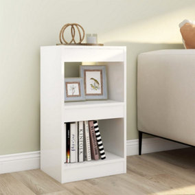 Berkfield Book Cabinet/Room Divider White 40x30x72 cm