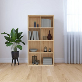 Berkfield Book Cabinet/Sideboard Sonoma Oak 66x30x130 cm Engineered Wood
