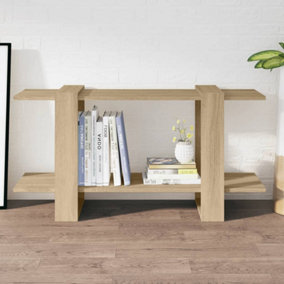 Berkfield Book Cabinet Sonoma Oak 100x30x51 cm Engineered Wood