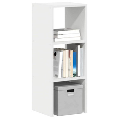 Berkfield Bookcase Stackable White 30x30x80 cm Engineered Wood